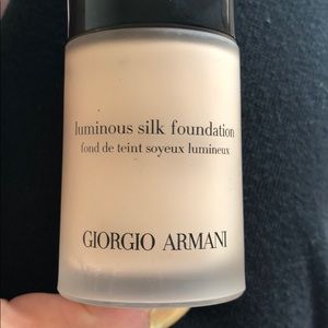 Georgia Armani luminous silk foundation.  4.75